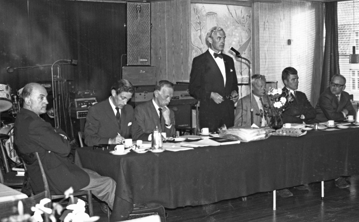 A/S Avisdrift - Generalforsamling på Hotell Saga 18.05.1971.