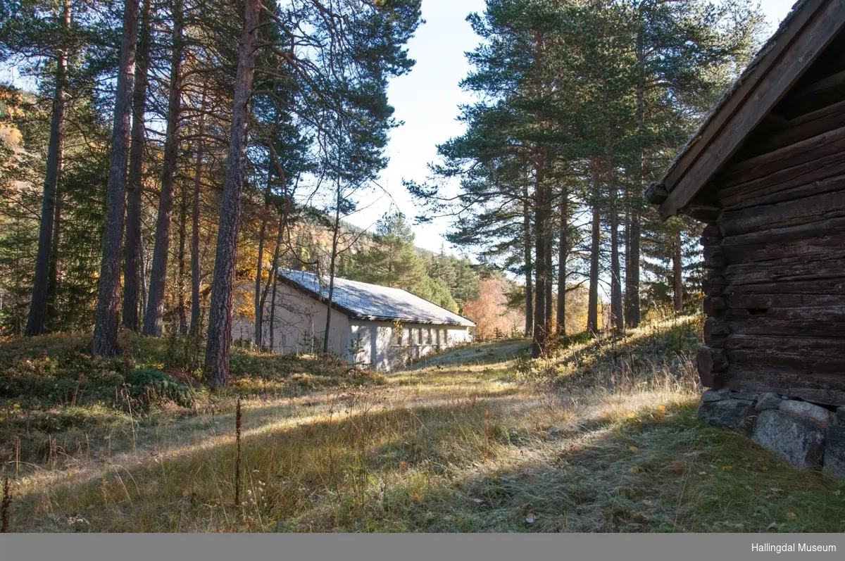 Utstillingsbygning på Hol Bygdemuseum Hagafoss