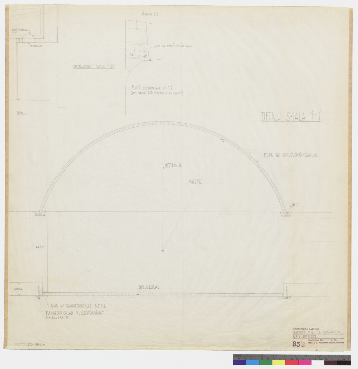 Ritning -ArkDes / DigitaltMuseum