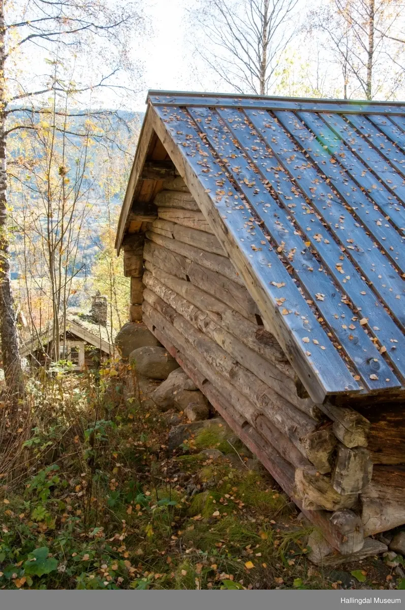 Fjøs fra stølen Vieren på Veståsen - Ål Bygdamuseum, Leksvol