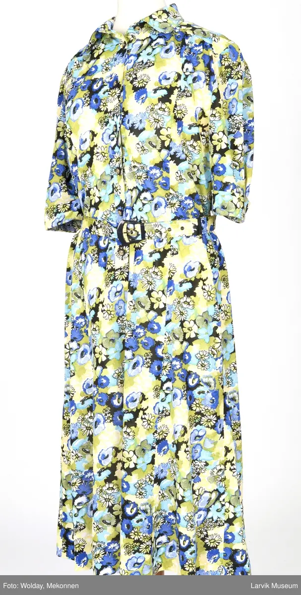 Trykket blomstermotiver