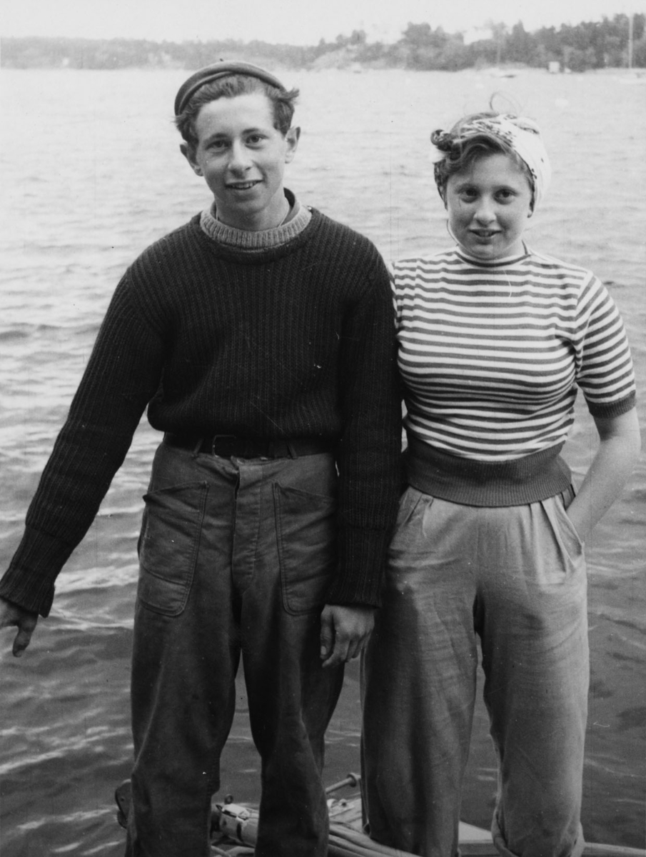 "Syskonen Kaiser framgångsrika juniorer i Stjärnbåt bl a. senare Drake"