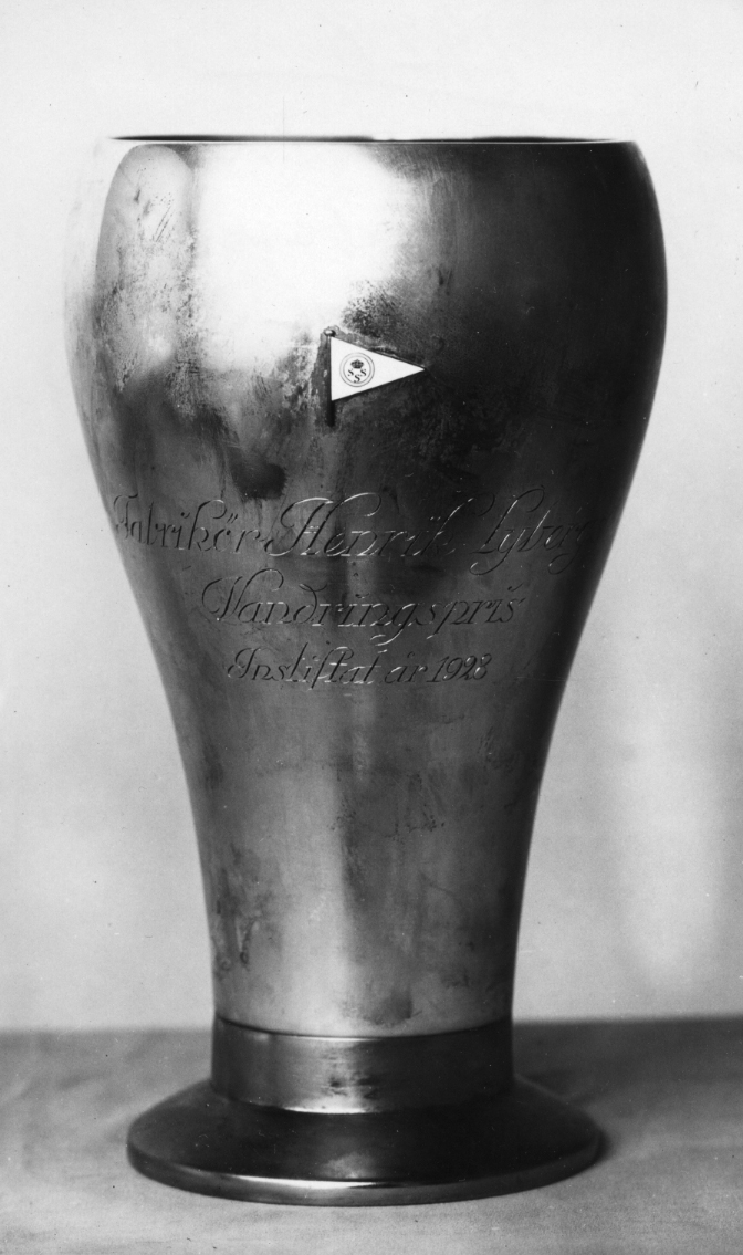 Henrik Lybergs vandringspris inom 22 kvm. klassen, skärgårdsbåtar, instiftades 1928.