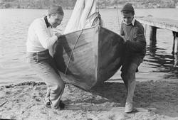 "Sandhamns-regattan. [...] Bengt Sundblad och Håkan Hammar d