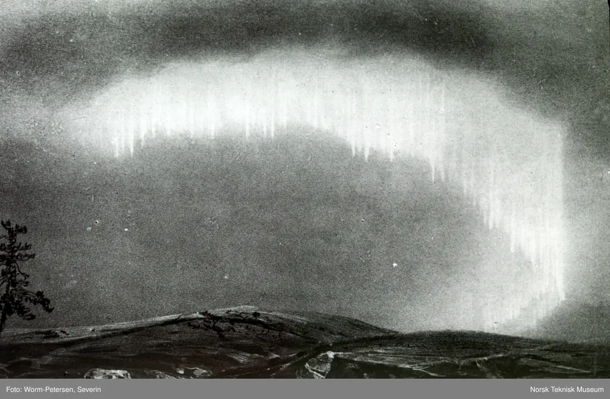 Nordlys observasjoner i Bossekop nordø 21. Jan. 1839