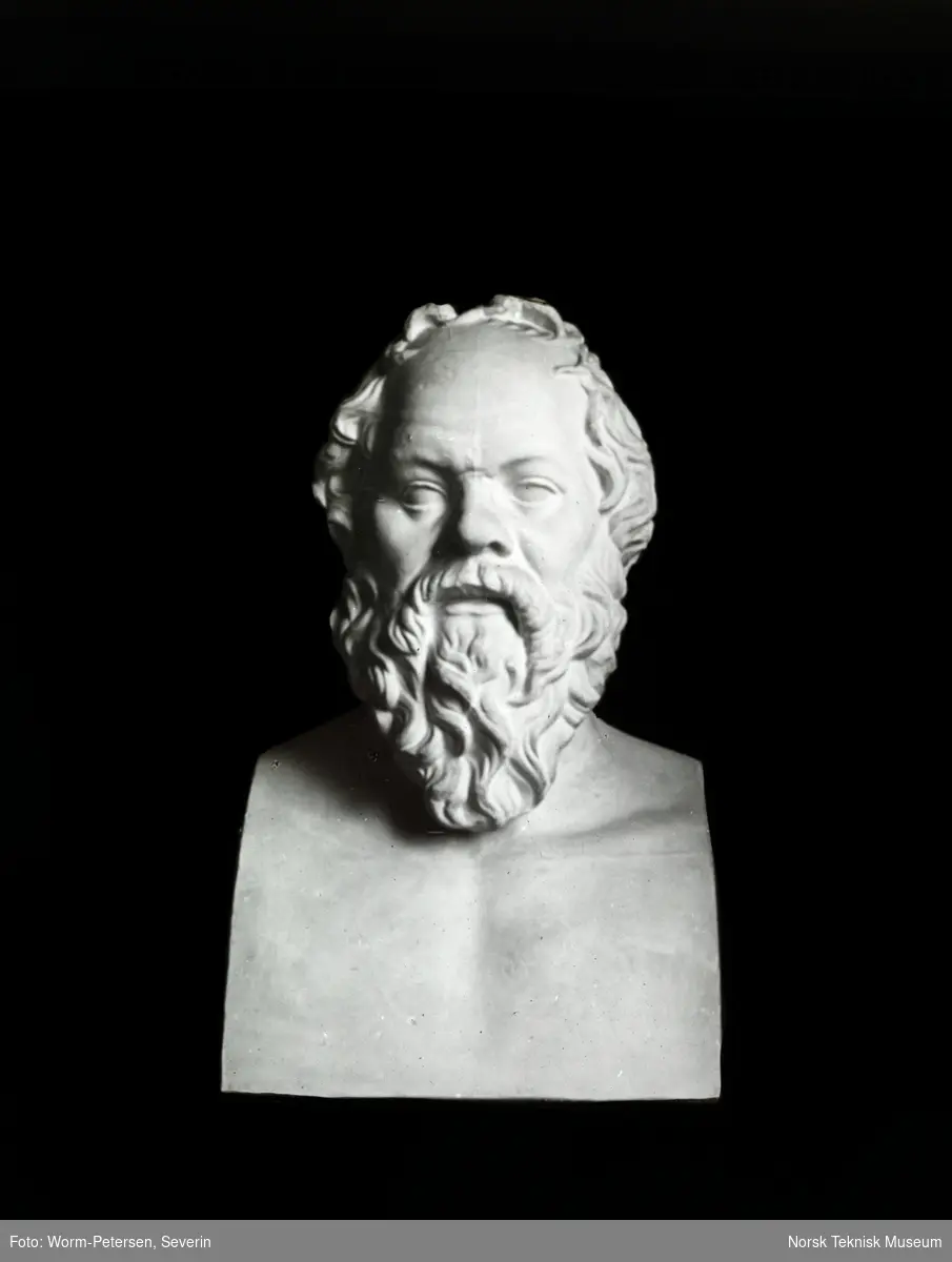 Skulptur: Sokrates