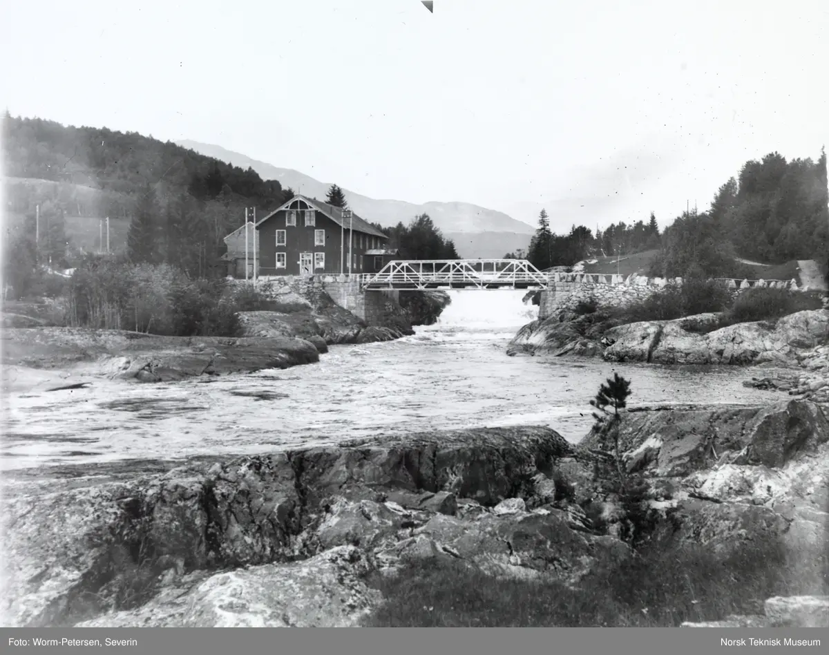 Telemark, trolig Heddal Mølle i Sauland, fra Telemarksserien 1922.