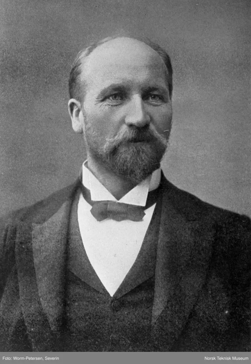 C. A. Larsen - portrett