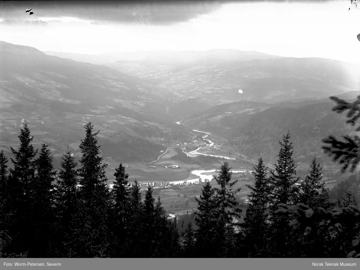 Utsikt fra Breidablikk, Valdres