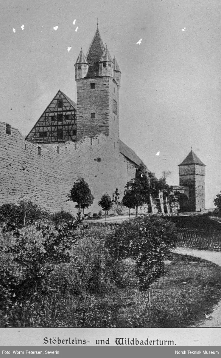 Rothenburg ob der Tauber: Stöberleins  und Wildbaderturm