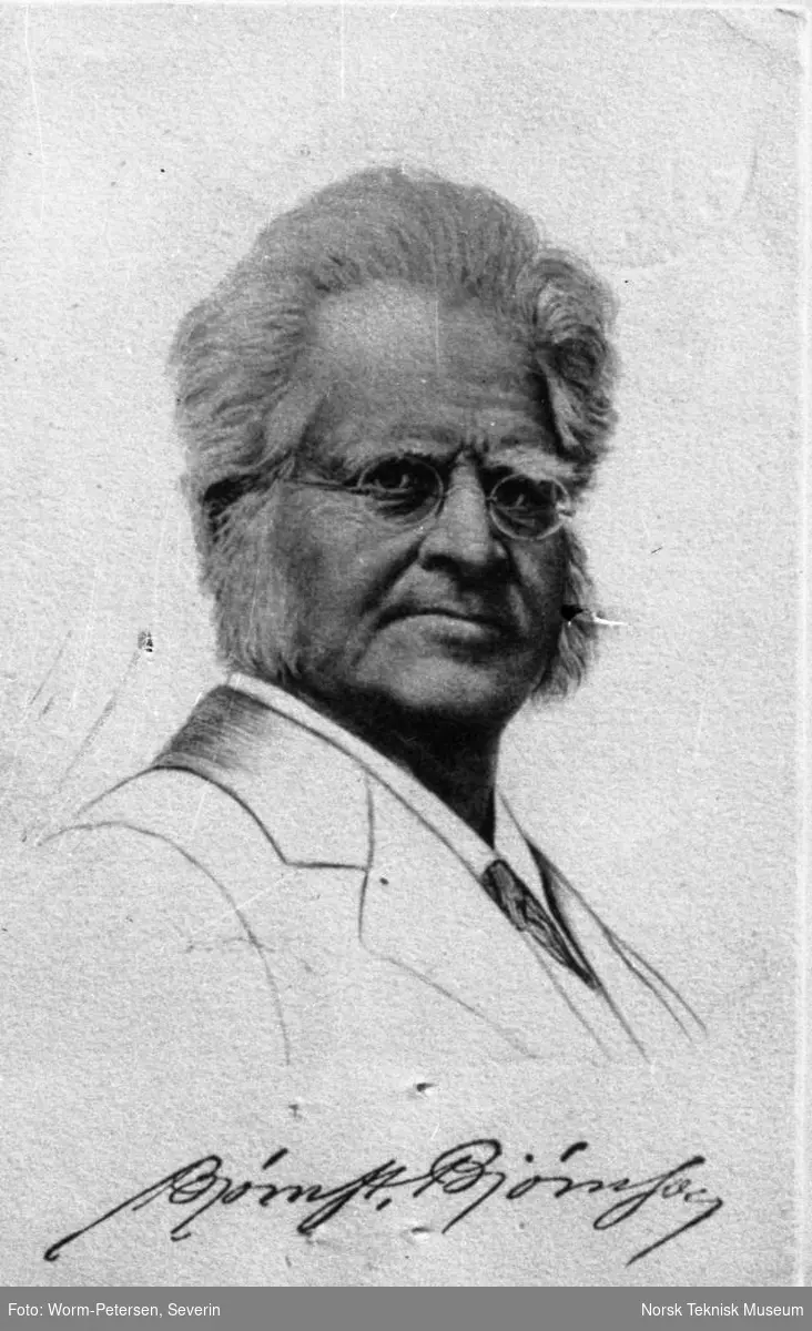 Portrett av Bjørnstjerne Bjørnson