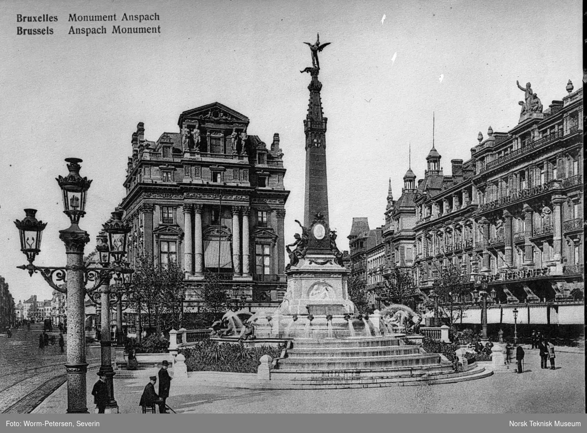 Anspach-monumentet, Brüssel