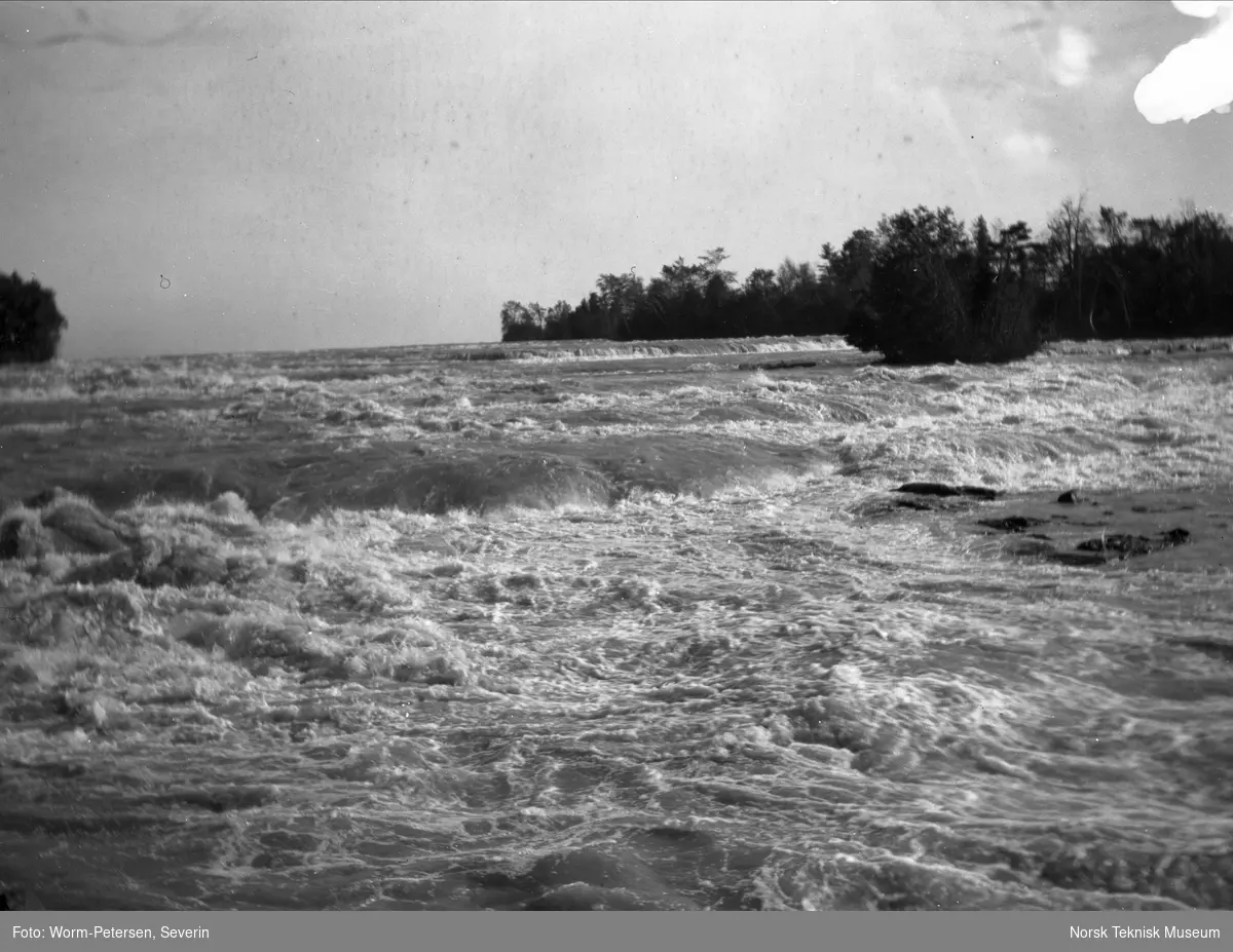 Stryk ovenfor Goat Island, Niagara