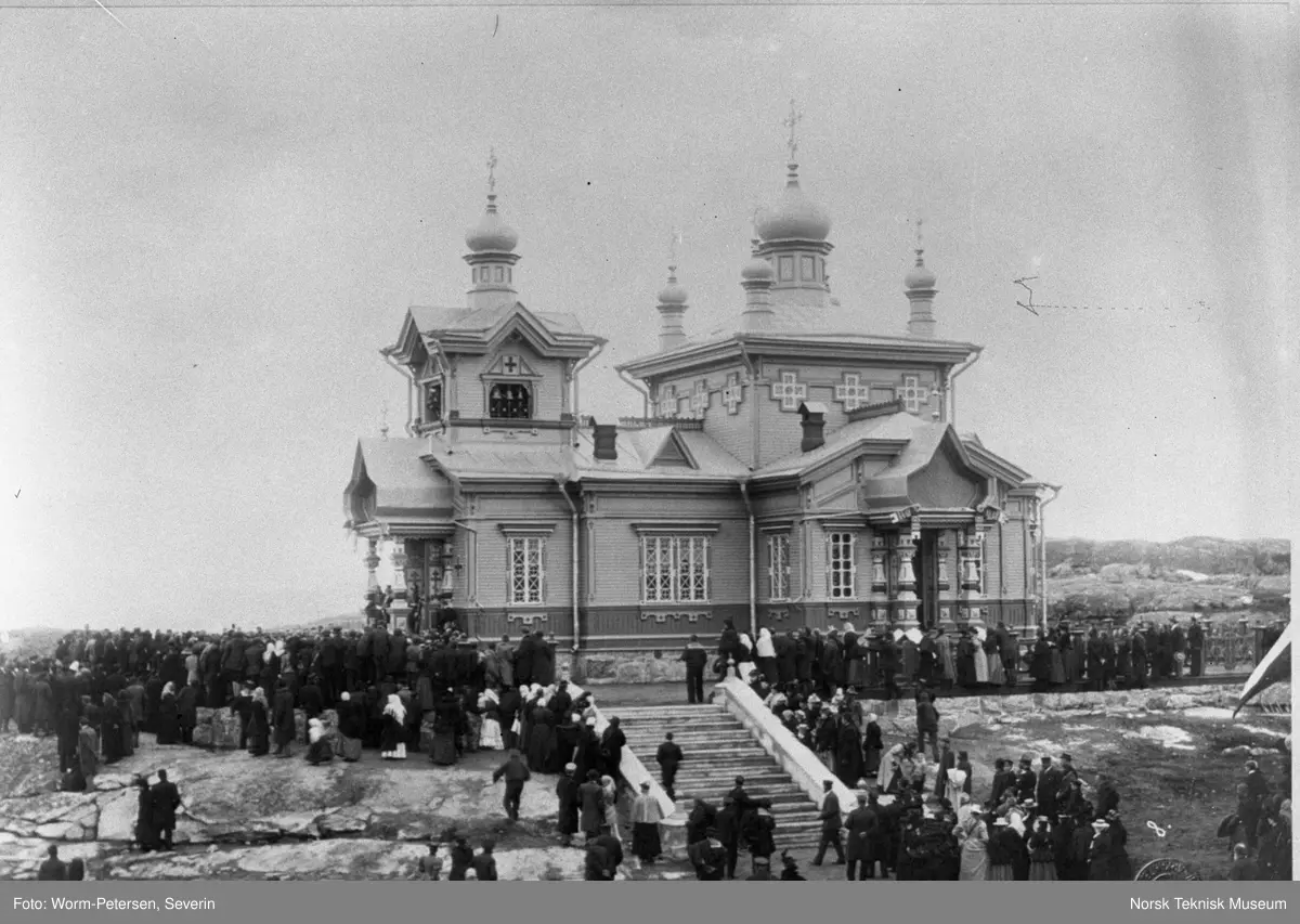 Tilskuere ved militærparade, Russland