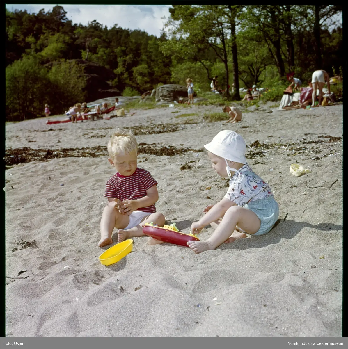 Hydrostranda. Badestranden.