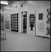 Trollhättan. Gamla varmbadhuset. Utställningen: Lapptäcke. 7-21/12 1969