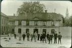 Det äldre rådhuset i Falköping, revs 1912.