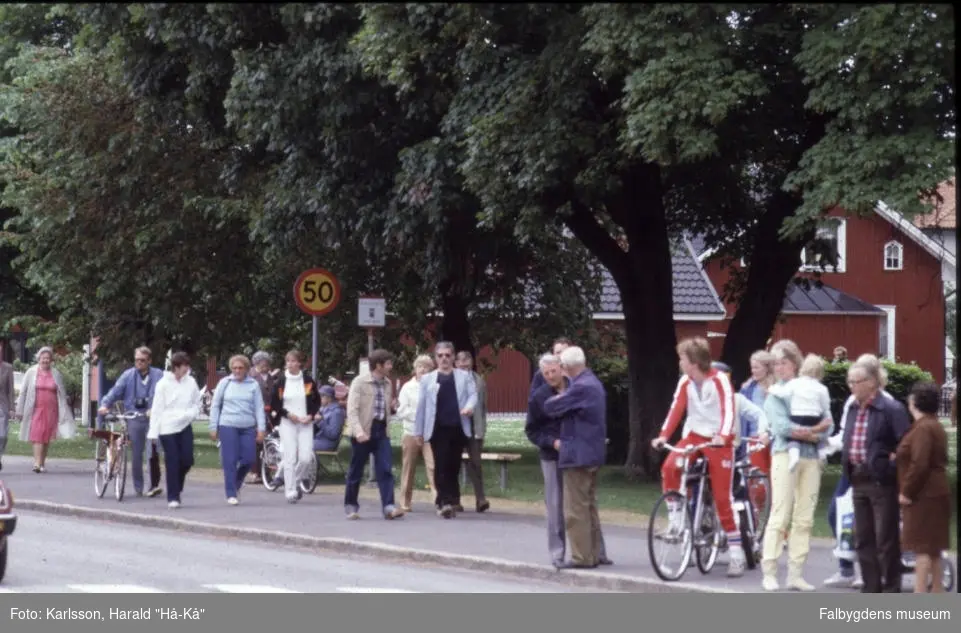 Mössebergsparken, Danska vägen 1983.