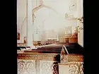 Fole kyrkan, interiör.
Nr: 202.
Inköpt av Ångfartygs AB. Gotland.