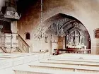 Interiör av Mosjö kyrka före restaurering.
Beställningsnr: M-131.