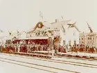 Invigning av Örebro Södra Järnvägsstation år 1897.