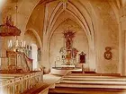Interiör av Skederids kyrka.
Nr: 425.