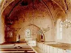 Interiör av Ärentuna kyrka.