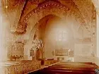 Interiör av Västeråkers kyrka.