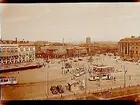 Drottningtorget från Göta Källare.
Posthuset till höger, Centralstationen rakt fram och till vänster Hotell Eggers.