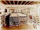 Skofabriken Engelbrekt, interiör från maskinavdelningen på tredje våningen.
AB J. Pehrson & Comp.