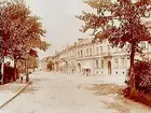 Tvåvånings bostadshus.