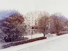 Örebro Slott.
Slottet från nordöst.
Bilden tagen från Karolinska läroverket.