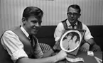 Åkte på sjön när han var 15 år 5 december 1966
Stig Arne Larsson med broder Åke, Örebro