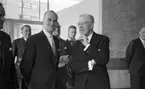 Kungen på Medborgarhuset 5 juni 1965