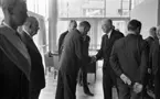 Kungen på Medborgarhuset 5 juni 1965