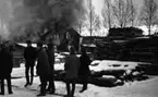 Brand i Lillån den 8 februari 1965