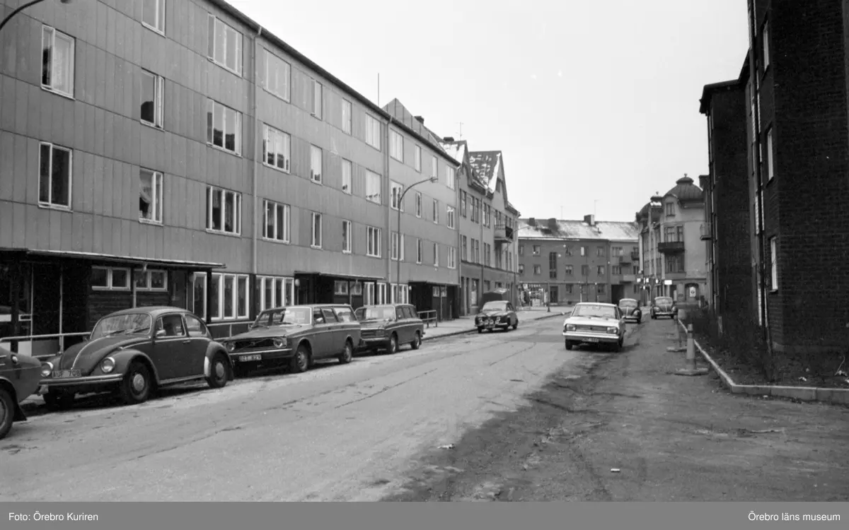 Fastigheter i Örebro, 28 november.
Jakobsgatan.