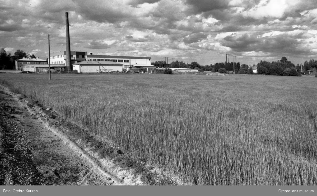 Rullgardinsfabrik i Fjugesta, 2 juli 1976