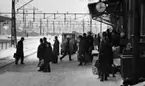 Rusning på Centralen
24 december 1965
Centralstation