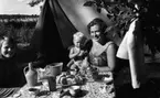 Camping sommaren 1966