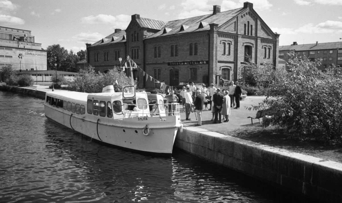 Båttur på Svartån 16 juli 1967
Örebro Rederi AB, Lantmännen