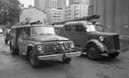 Ny och gammal brandbil 9 november 1966