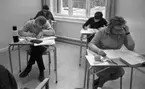 Studentskrivningar på Karro 18 januari 1967