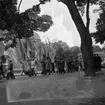 NGU-tåg genom Örebro.
4 juli 1955.