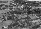 Flygfoto över Latorpsbruk.
Bilden tagen för vykort.