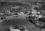 Flygfoto över Zinkgruvan.
Bilden tagen för vykort.
Förlag: Fallbergs Kiosk, Zinkgruvan.