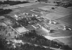 Flygfoto över Mellringe sjukhus, Örebro.
Bilden tagen för vykort.