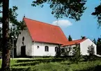 Pålsboda kyrka, exteriör.
Bilden tagen för vykort.