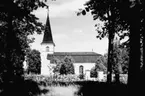 Axbergs kyrka, exteriör.
Bilden tagen för jul & nyårskort.