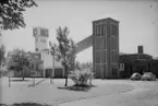 Zinkgruvan, gruvlaven och anrikningsverk.
Bilden tagen för vykort.
Förlag: Fallbergs Kiosk, Zinkgruvan.